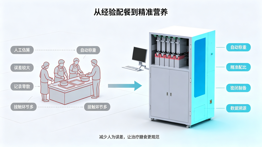 全自动营养定制设备核心功能